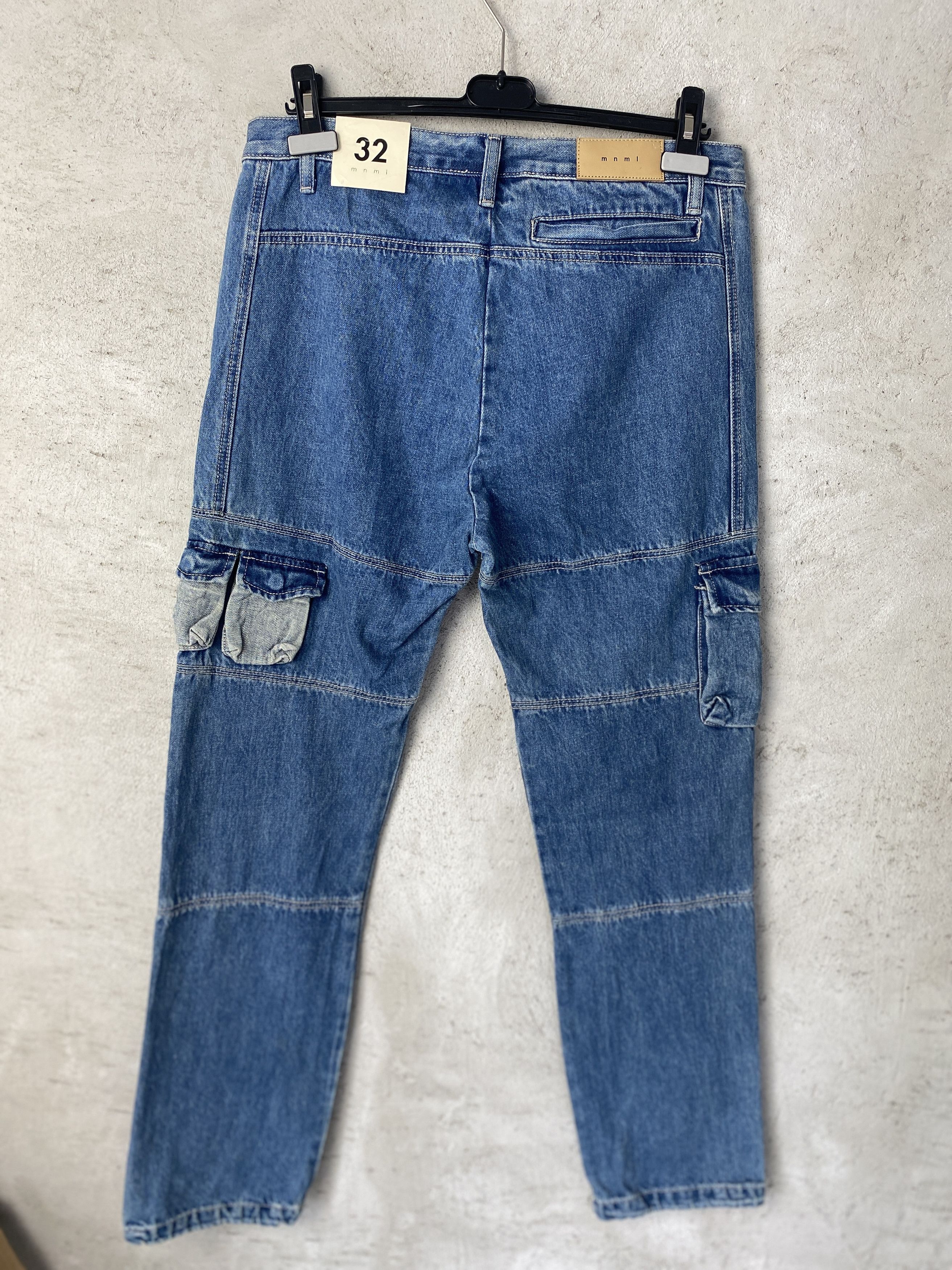 MNML MNML denim cargo jeans pants Size US 32 / EU 48 - 5 Thumbnail