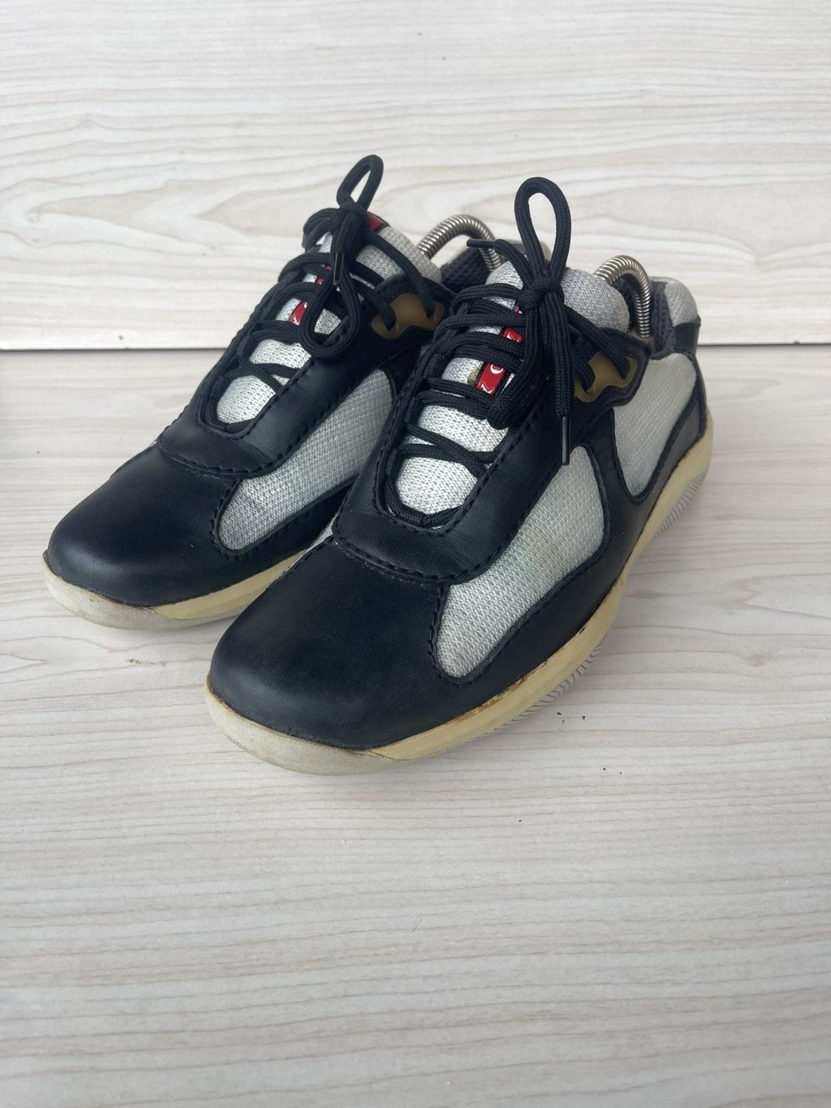 Prada Prada America's Cup sneakers navy blue Size US 7 / EU 40 - 1 Thumbnail