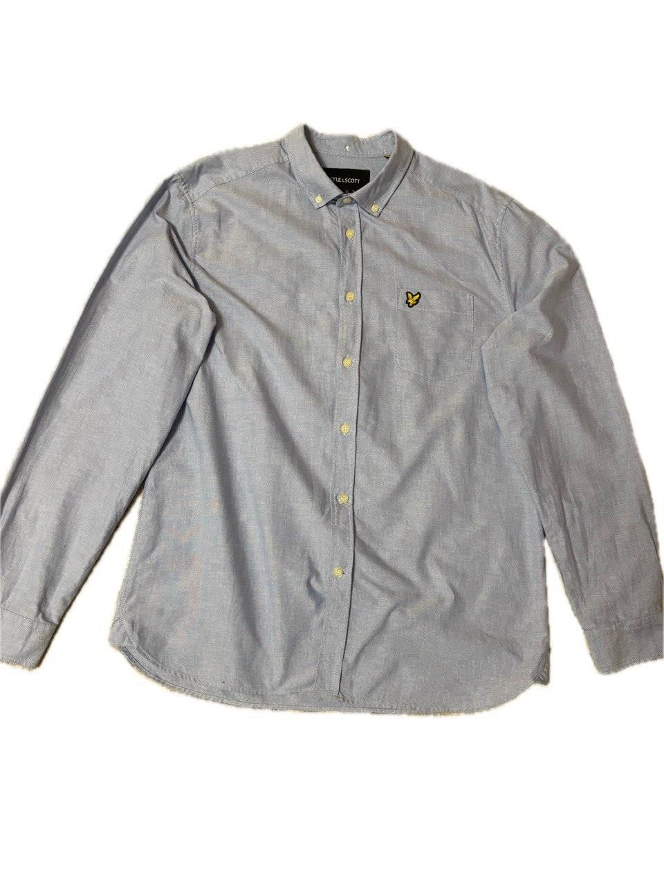 Lyle & Scott 🦅 Lyle & Scott Men's Oxford Button-Down Shirt | Size L Size US L / EU 52-54 / 3 - 4 Thumbnail