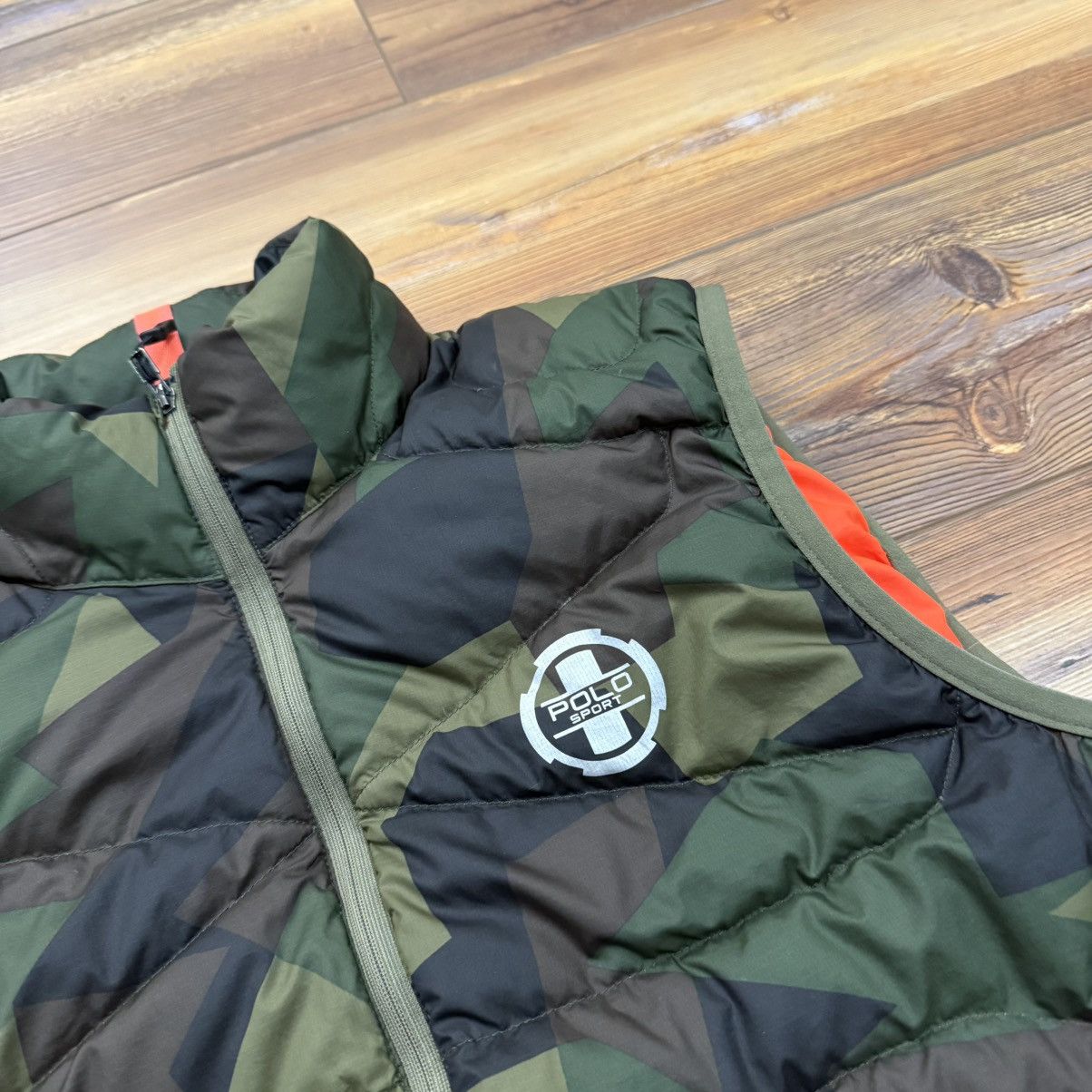 Polo Ralph Lauren Polo Sport Camo Green Ralph Lauren Puffer Vest Size US S / EU 44-46 / 1 - 2 Thumbnail