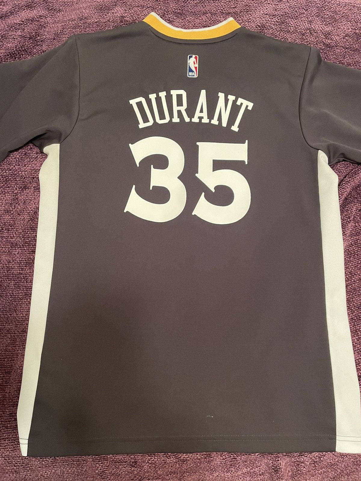 Adidas × NBA Kevin Durant Golden State Warriors 2014-17 Swingman Jersey Size US S / EU 44-46 / 1 - 1 Thumbnail