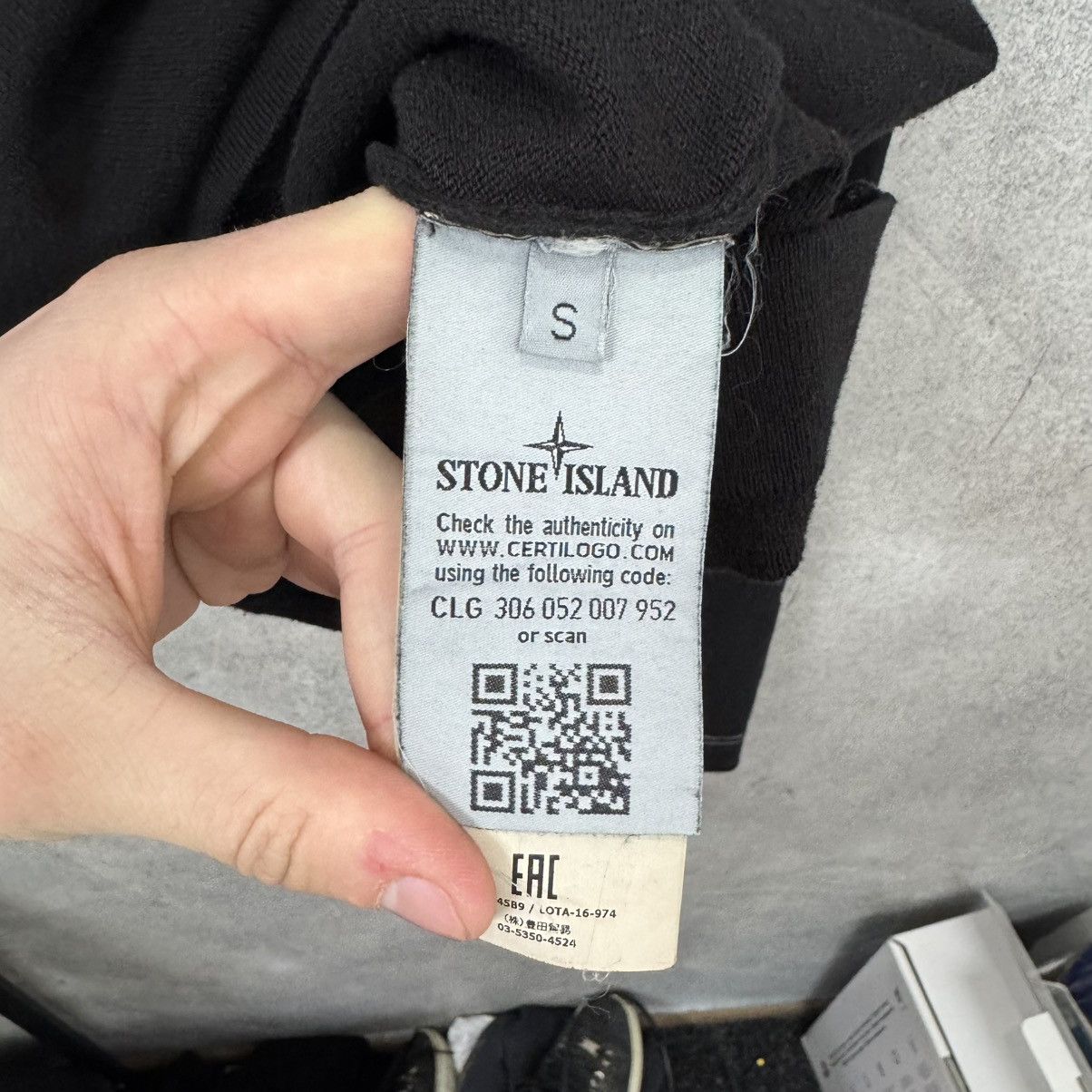 Stone Island Vintage Stone Island Full Zip Up Sweater Knitting Rare Size US S / EU 44-46 / 1 - 7 Thumbnail