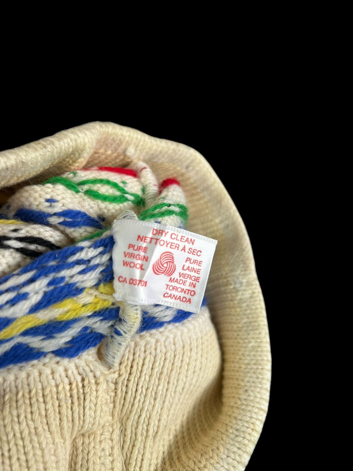 Japanese Brand × Kapital × Vintage Olympic Vintage Calgary 88' Distressed Knitt Beanie hats wol Size ONE SIZE - 18 Thumbnail