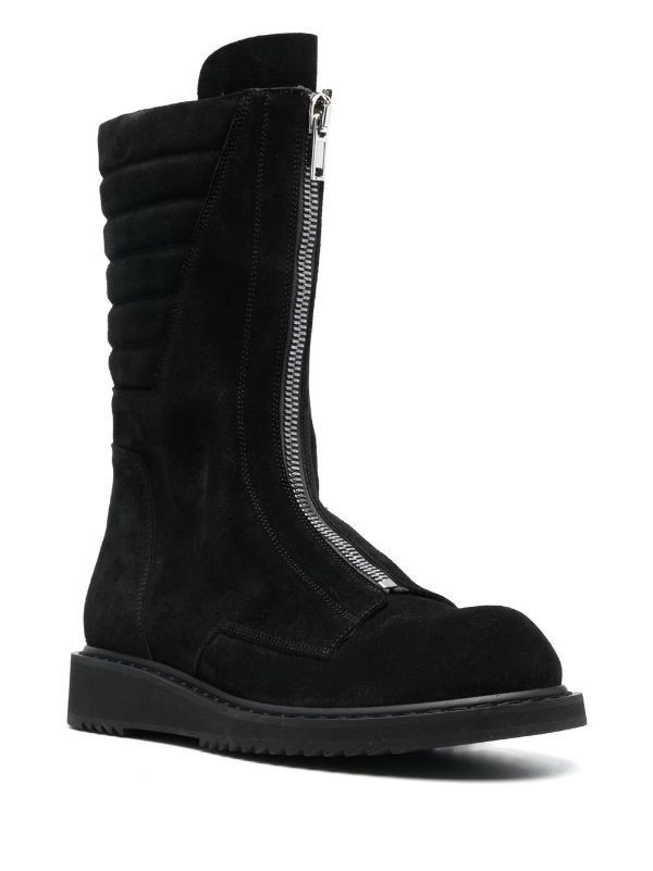 Rick Owens × Rick Owens Drkshdw Rick Owens F/W 11 Limo Blistered Mohawk Boots Size US 7 / EU 40 - 1 Thumbnail