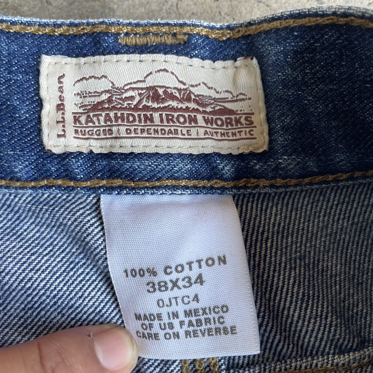 L.L. Bean 🔥Vintage L.L.Bean Carpenter Worker Distress Denim Jeans Size US 38 / EU 54 - 14 Thumbnail