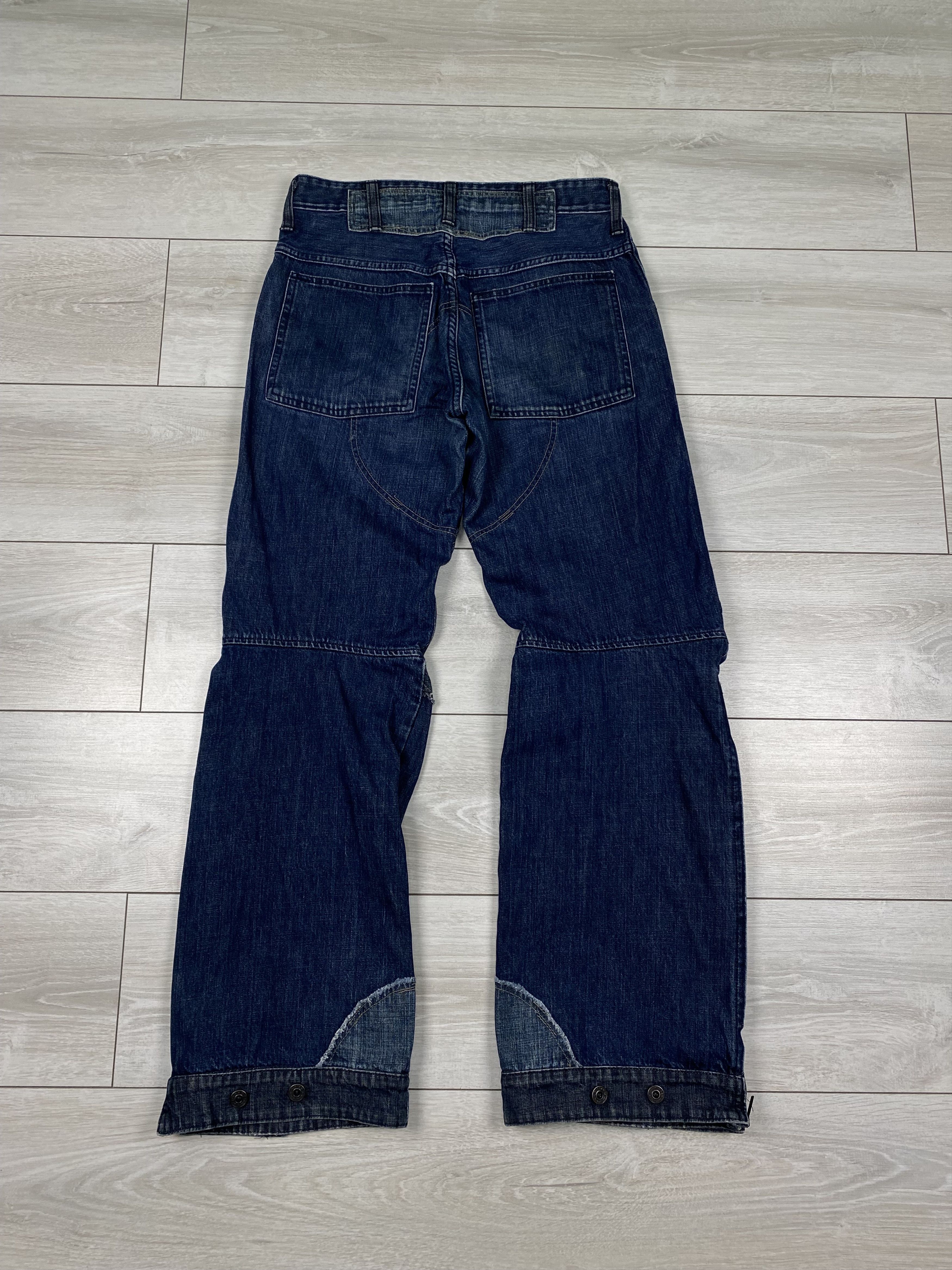 G-Star G Star RAW Cargo Baggy zip Flare Avant Garde elwood Pants Size US 31 - 10 Thumbnail