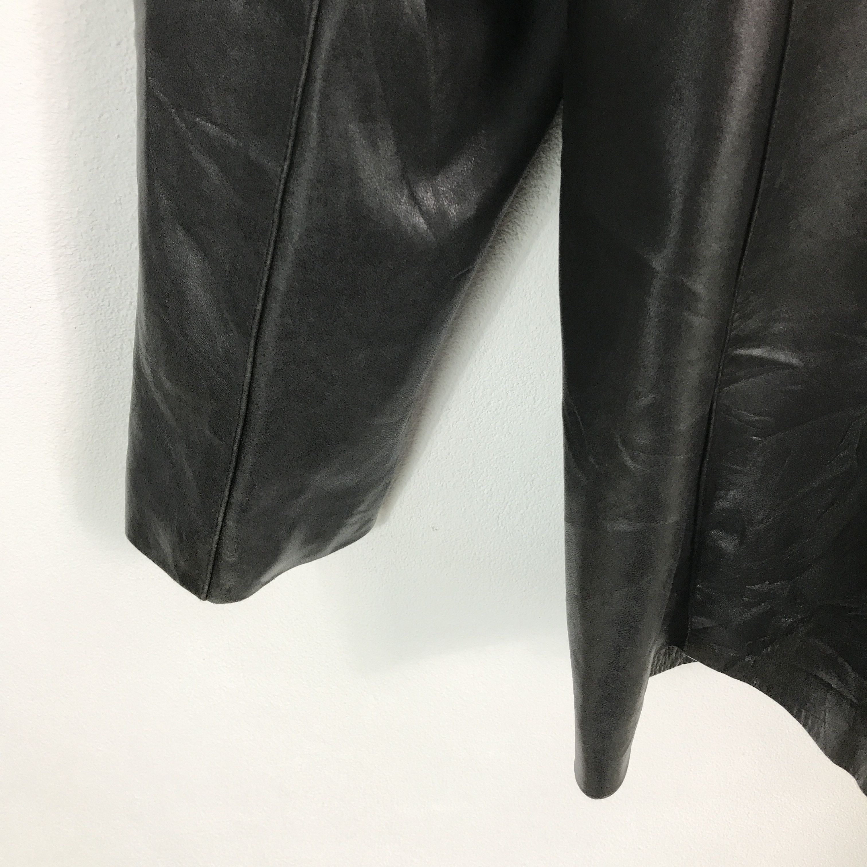 Japanese Brand bosch leather faded leather zipper jacket Size US M / EU 48-50 / 2 - 8 Thumbnail