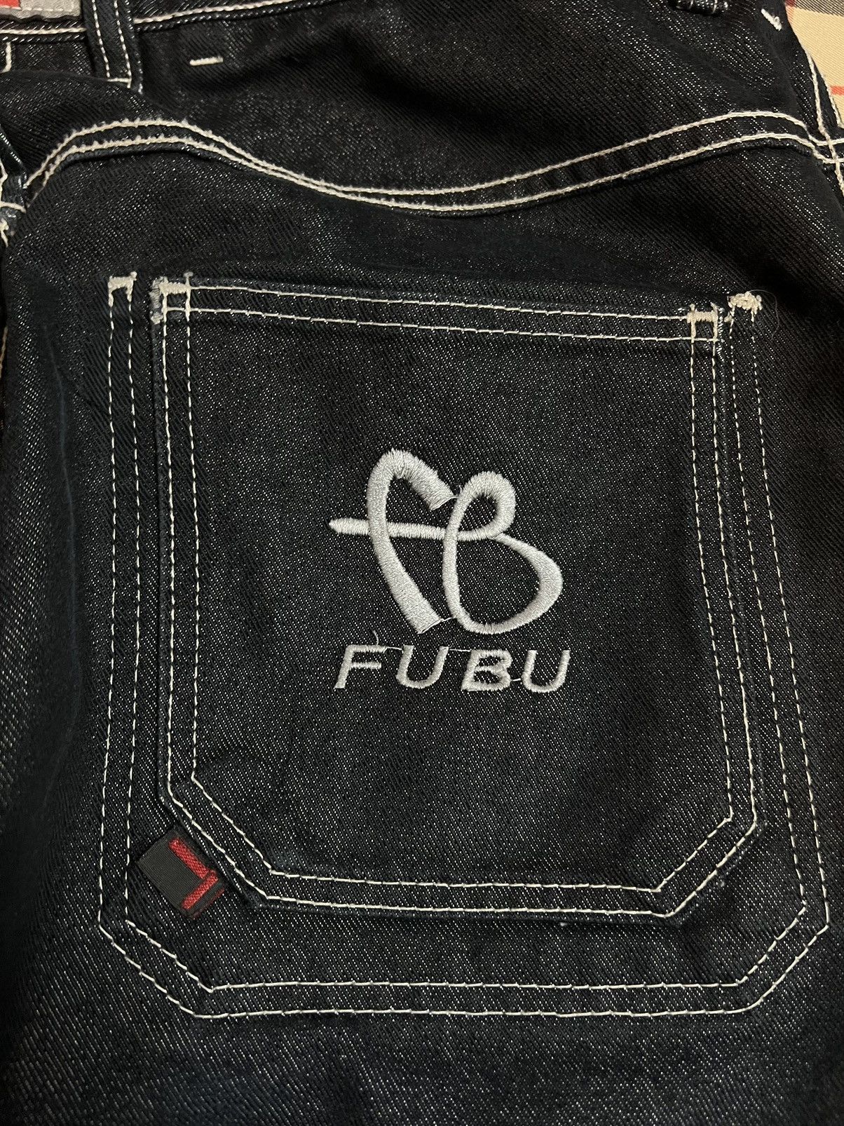 Fubu Fubu vintage black and gray Size US 31 - 3 Thumbnail