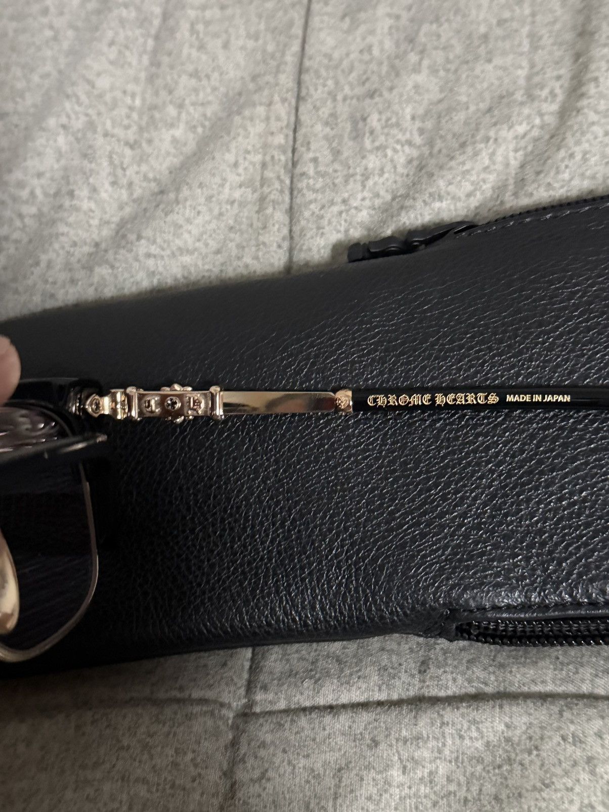Chrome Hearts Chrome Hearts Bonennoisseur II Gold Plated Eyewear Size ONE SIZE - 11 Thumbnail