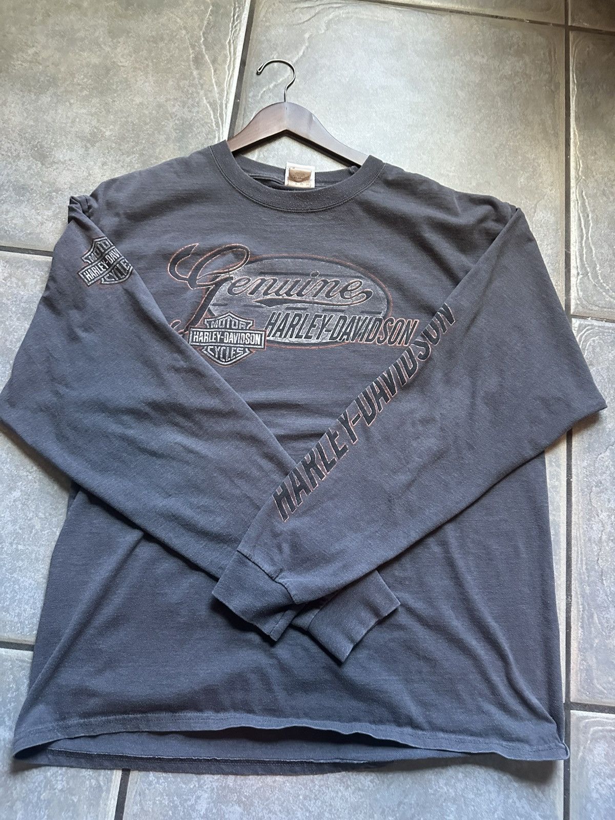 Harley Davidson Super Faded Harley Davidson Long sleeve Size US XL / EU 56 / 4 - 2 Thumbnail