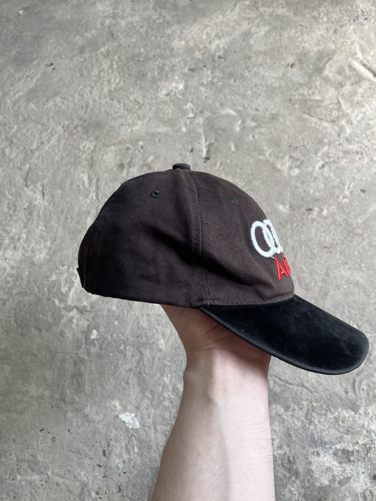 Audi AUDI 90S Y2K BIG LOGO RACING F1 FLAMES VELVET CAP HAT Size ONE SIZE - 4 Thumbnail