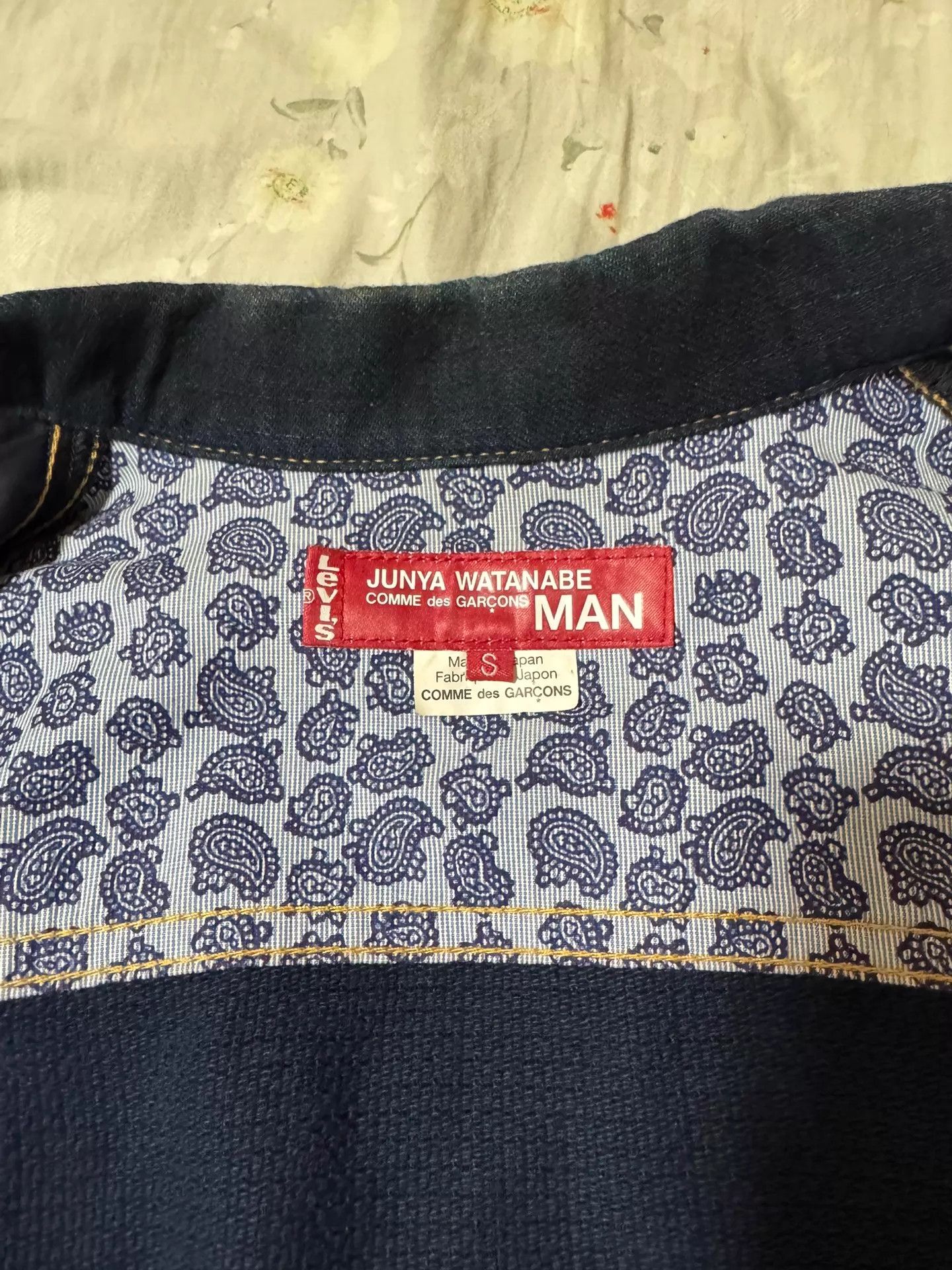 Junya Watanabe Junya Watanabe x Levi's 14aw Sashiko Indigo Jkt S Size US S / EU 44-46 / 1 - 3 Thumbnail