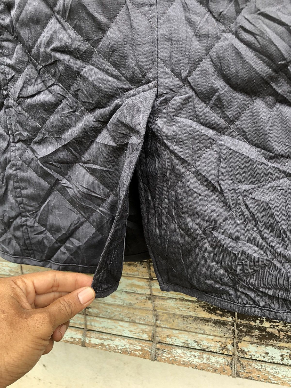 Vintage Beams Heart Diamond Quilted Thermoregulated Jacket