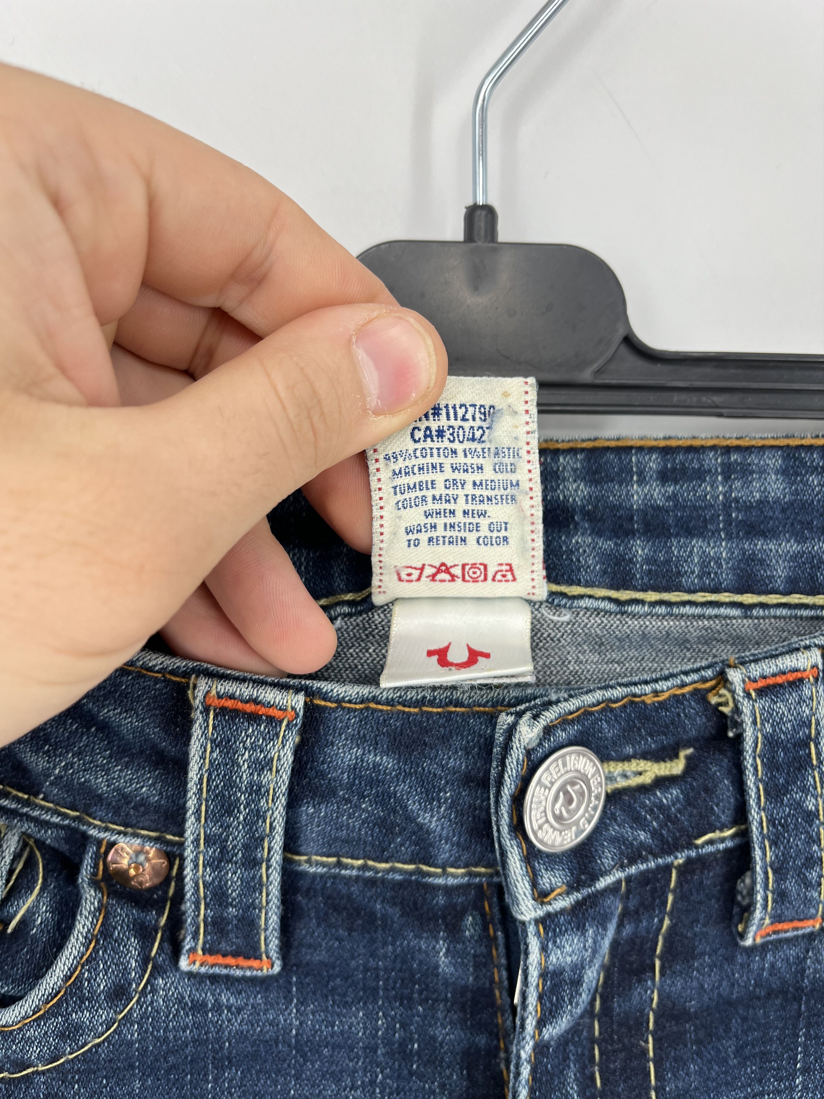 Japanese Brand Vintage y2k True Religion Denim Jeans Pants Japanese Brand Size US 28 / EU 44 - 9 Thumbnail