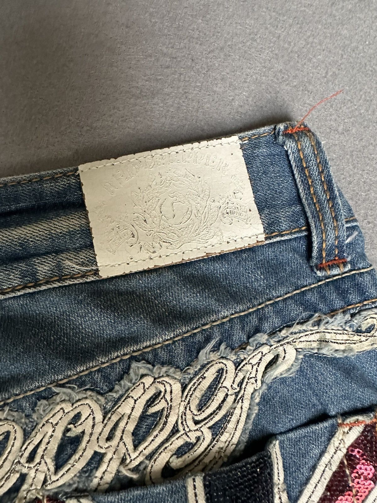 Japanese Brand Red Pepper Japan Denim Low Rise Size US 30 / EU 46 - 16 Thumbnail