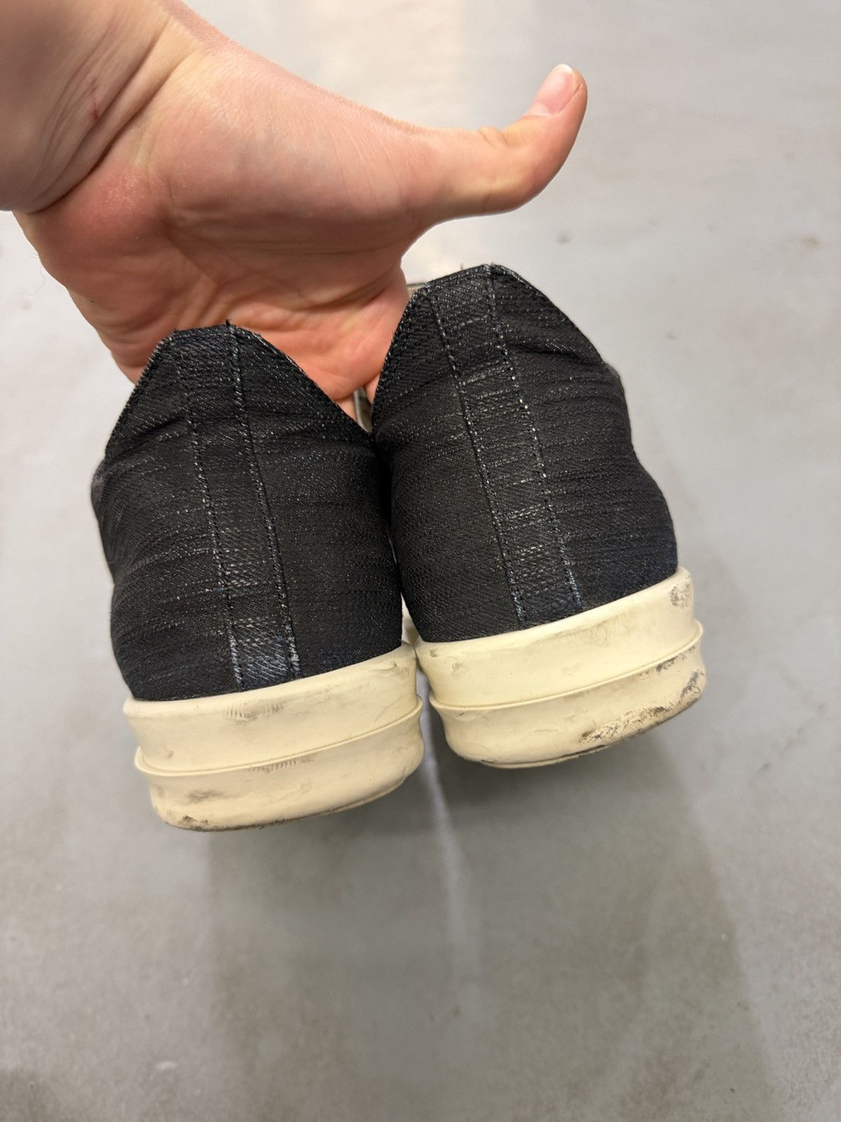 Rick Owens Drkshdw Rick Owens Drkshdw “So Cunt” Low Ramones Size US 10 / EU 43 - 8 Thumbnail