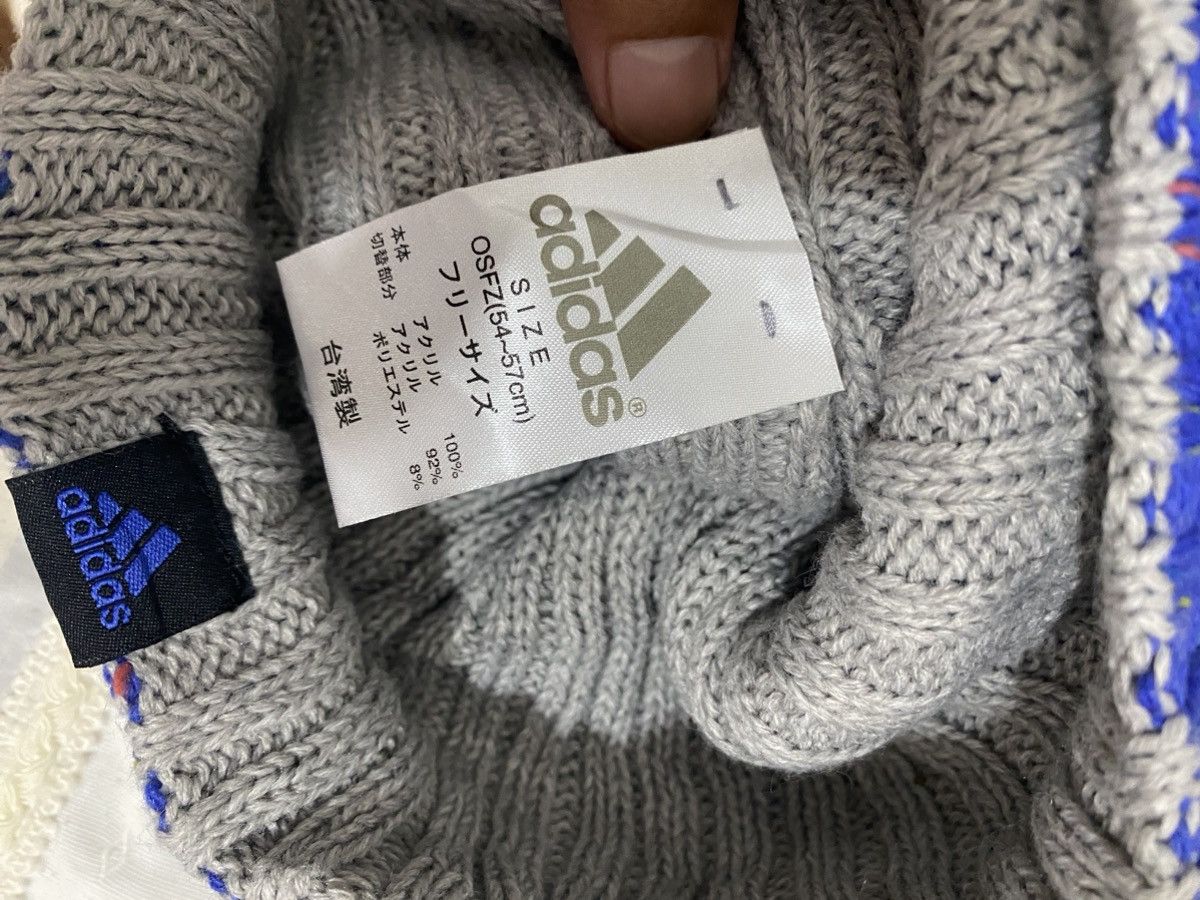 Adidas ADIDAS beanie stripes sportswear hat Size ONE SIZE - 3 Thumbnail