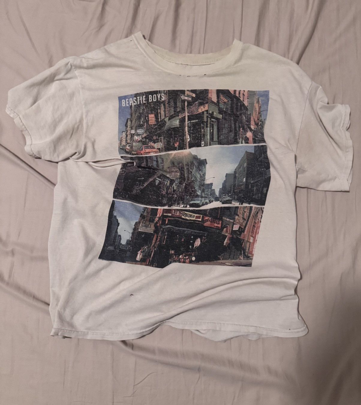 Vintage Vintage Beastie Boys Distressed Shirt Size US L / EU 52-54 / 3 - 2 Thumbnail