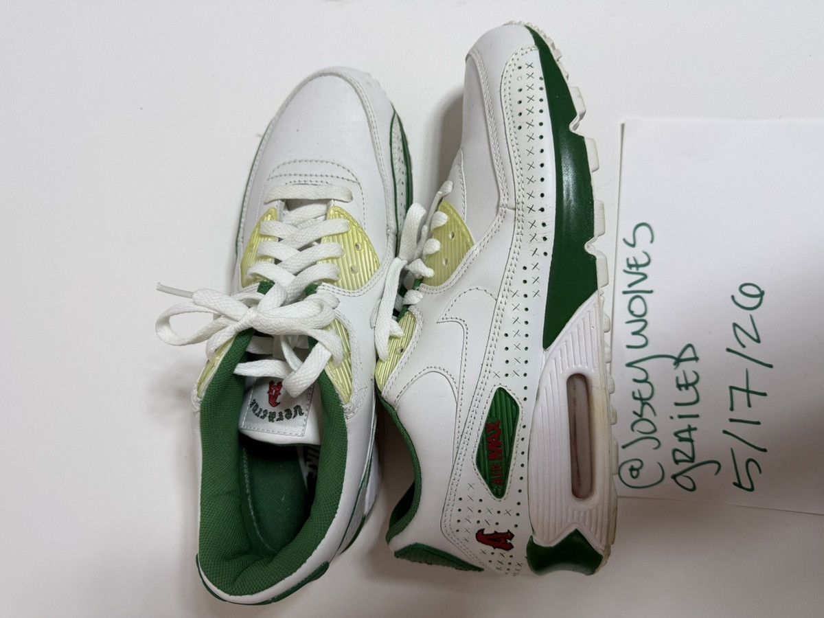 Nike NIKE AIR MAX Shoe White Green Red ‘Latin Legacy’ 2007 Size US 9.5 / EU 42-43 - 3 Thumbnail