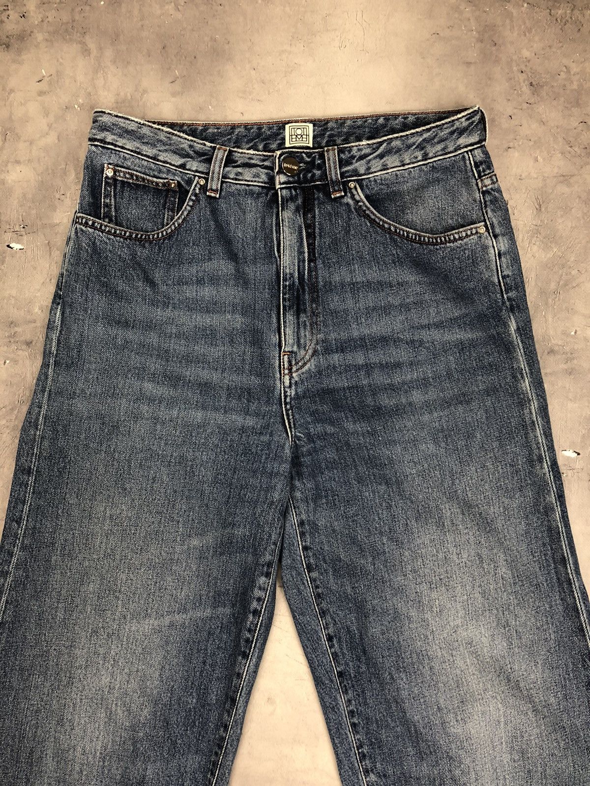 Toteme × Vintage Toteme Jeans Womens 30 x 32 Denim Pant Twisted Seam Jeans Size 30" / US 8 / IT 44 - 4 Thumbnail