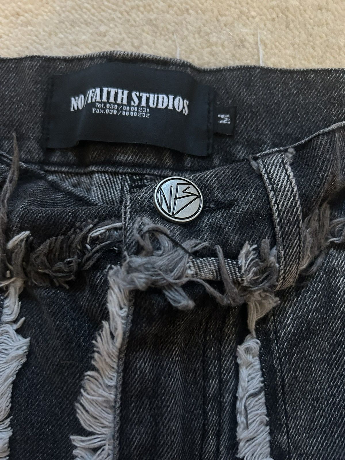 No Faith Studios No Faith Studios Flare Jeans Size US 28 / EU 44 - 4 Thumbnail