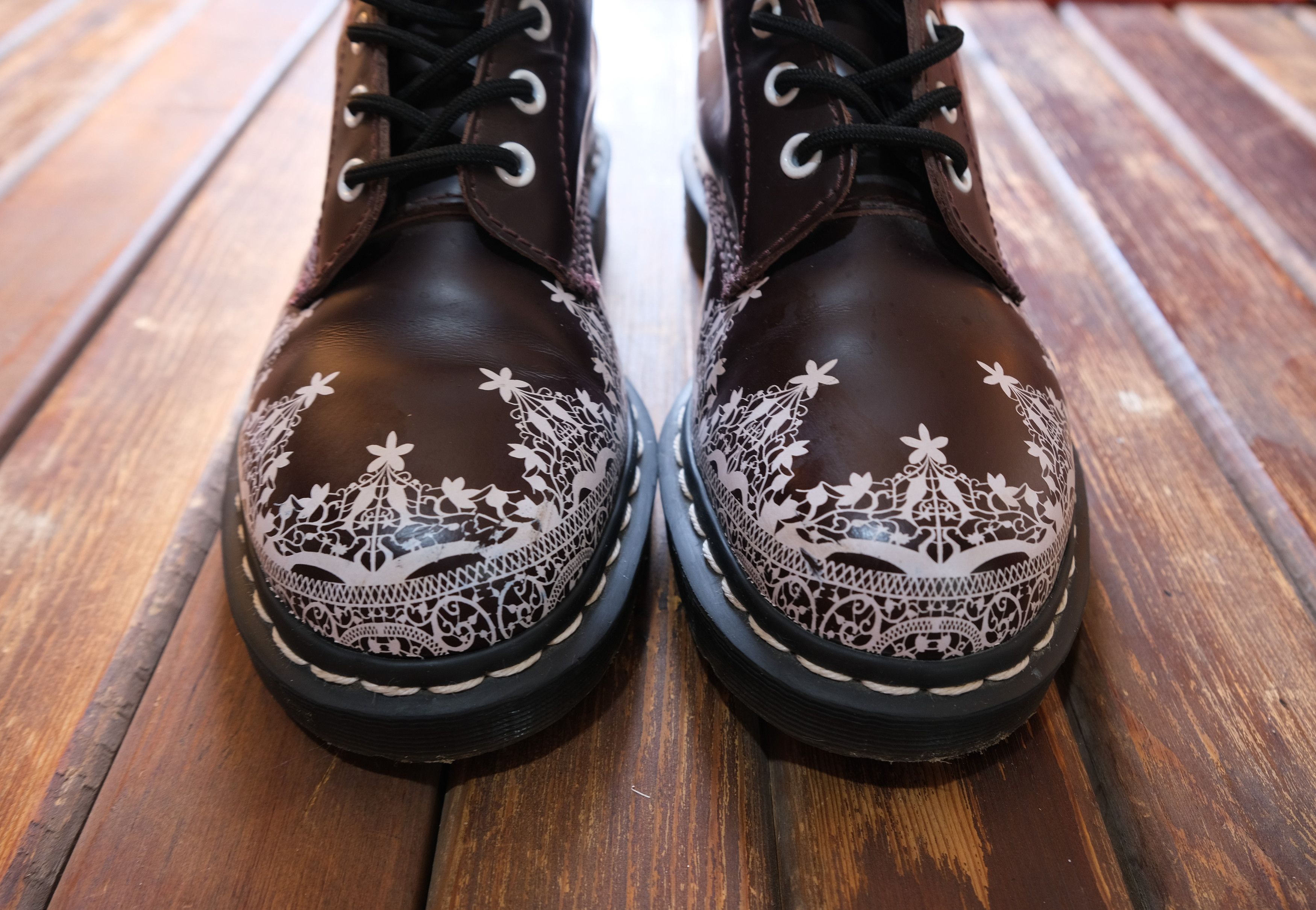 Dr. Martens DR MARTENS 939 LACE FLORAL Size US 8.5 / IT 38.5 - 3 Thumbnail
