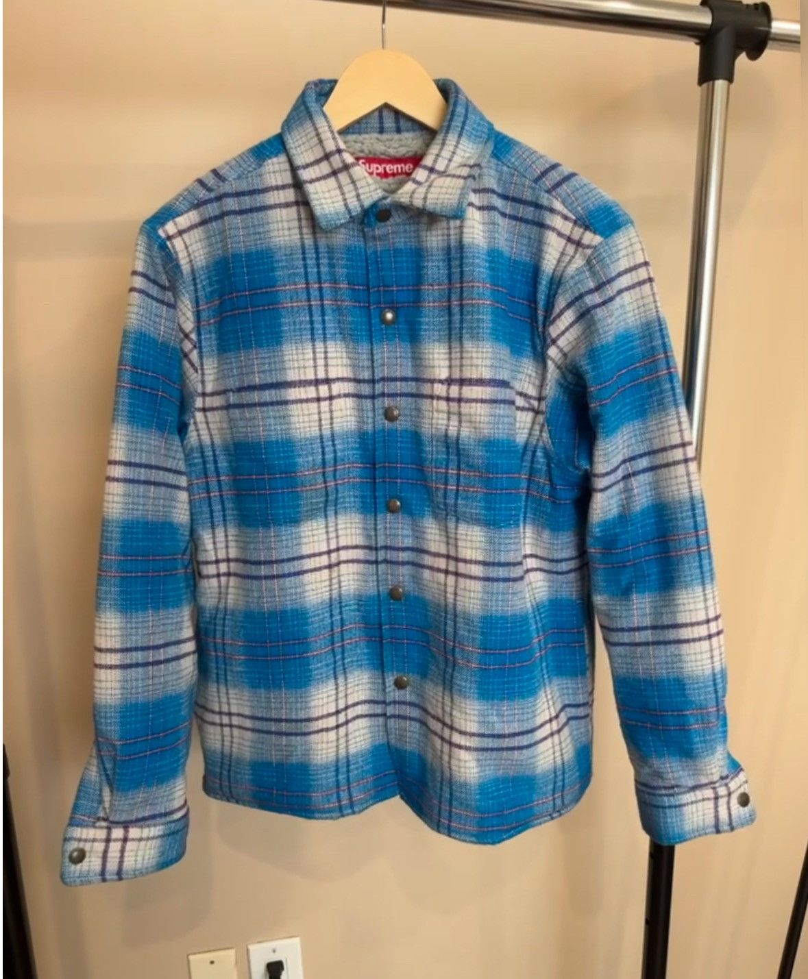 Supreme Lined Flannel Snap Shirt 