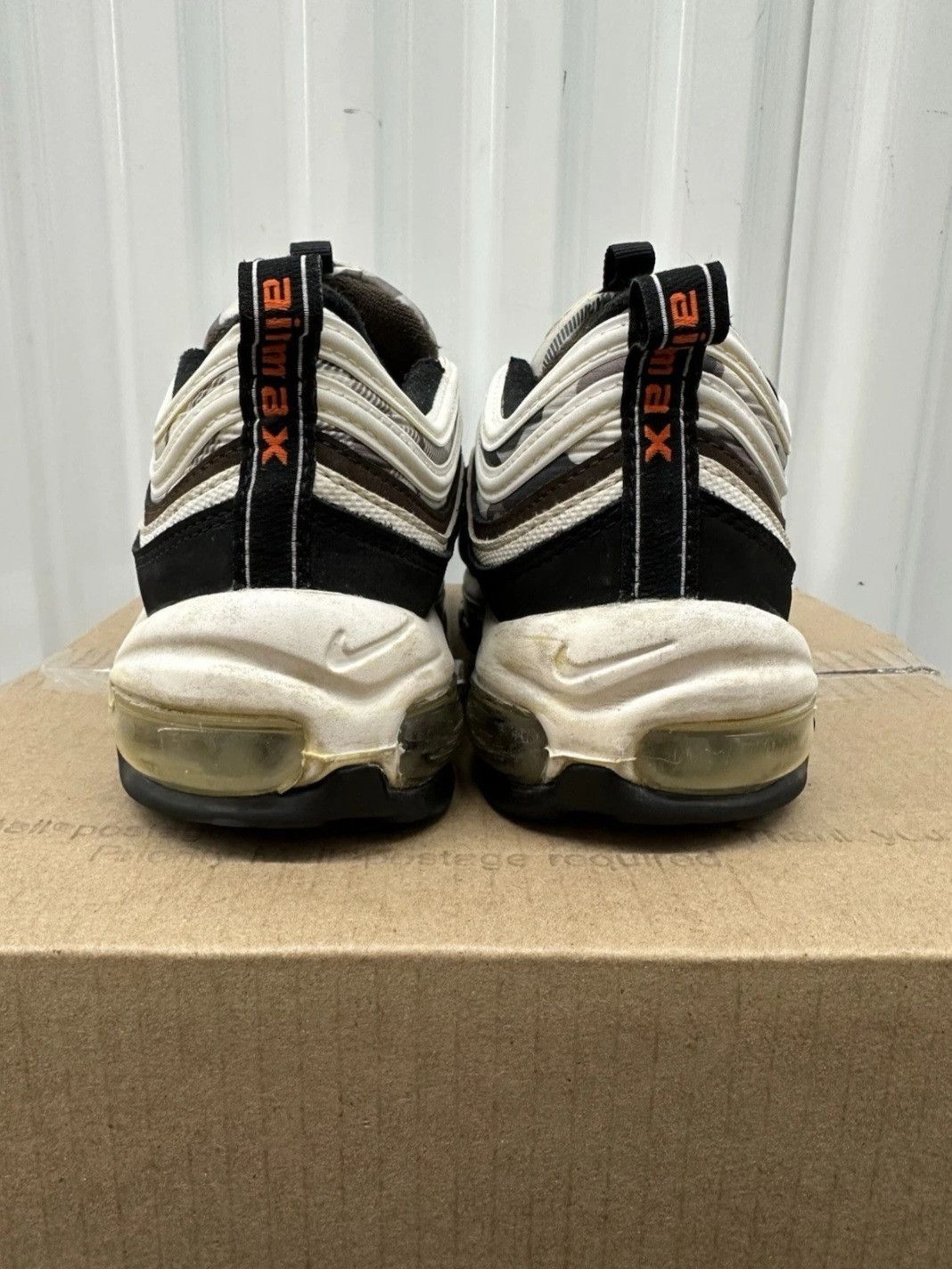 Nike Nike Air Max 97 GS White Black DB2017100 Size 7Y Size US 7 / EU 40 - 5 Thumbnail