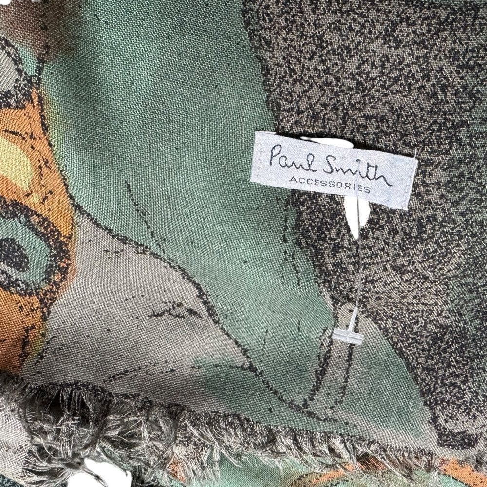 Paul Smith New Paul Smith Klimt Print Large Square Scarf Wrap 54'' x 5 Size ONE SIZE - 7 Thumbnail