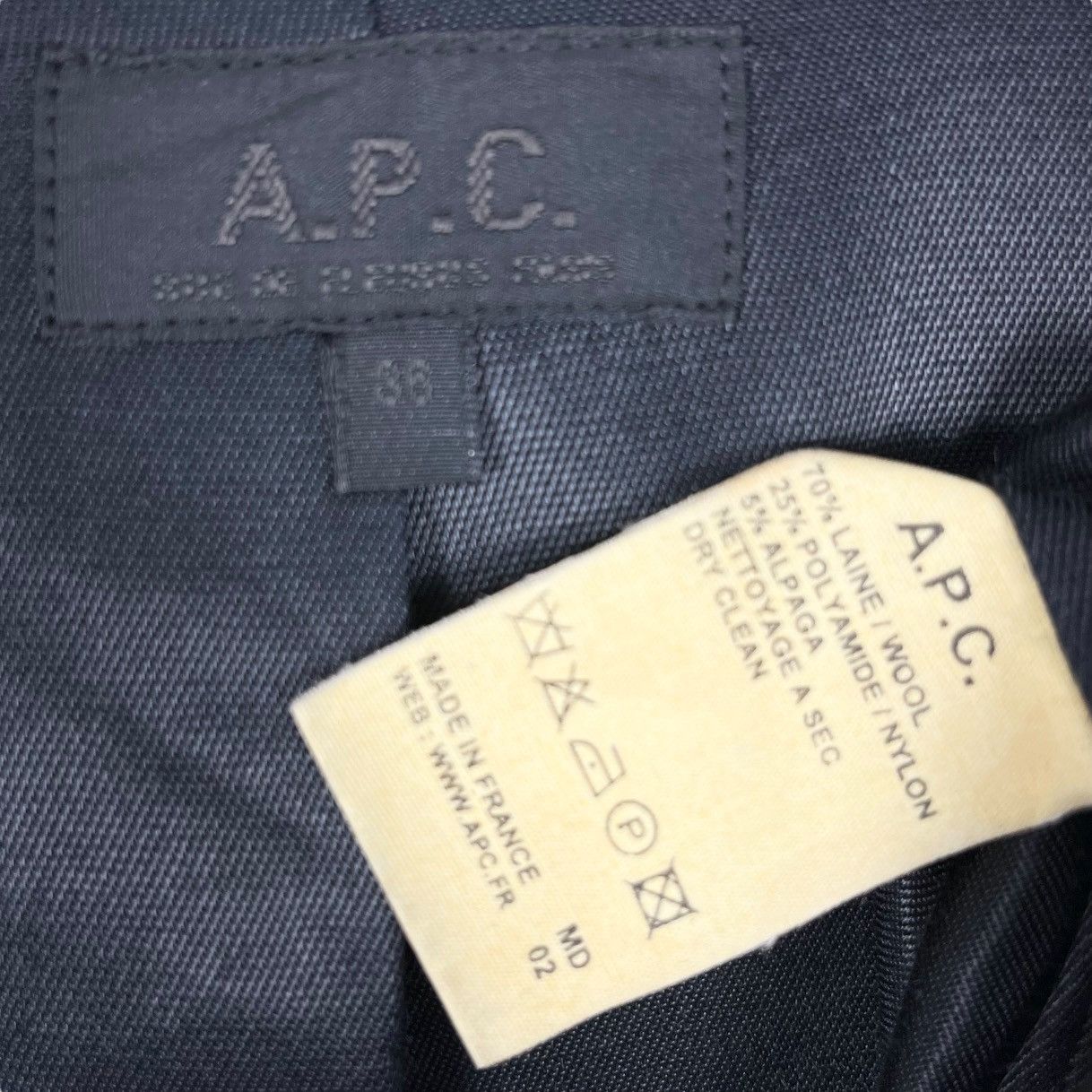 A.P.C. × Designer A.P.C. Coat Size XS / US 0-2 / IT 36-38 - 8 Thumbnail