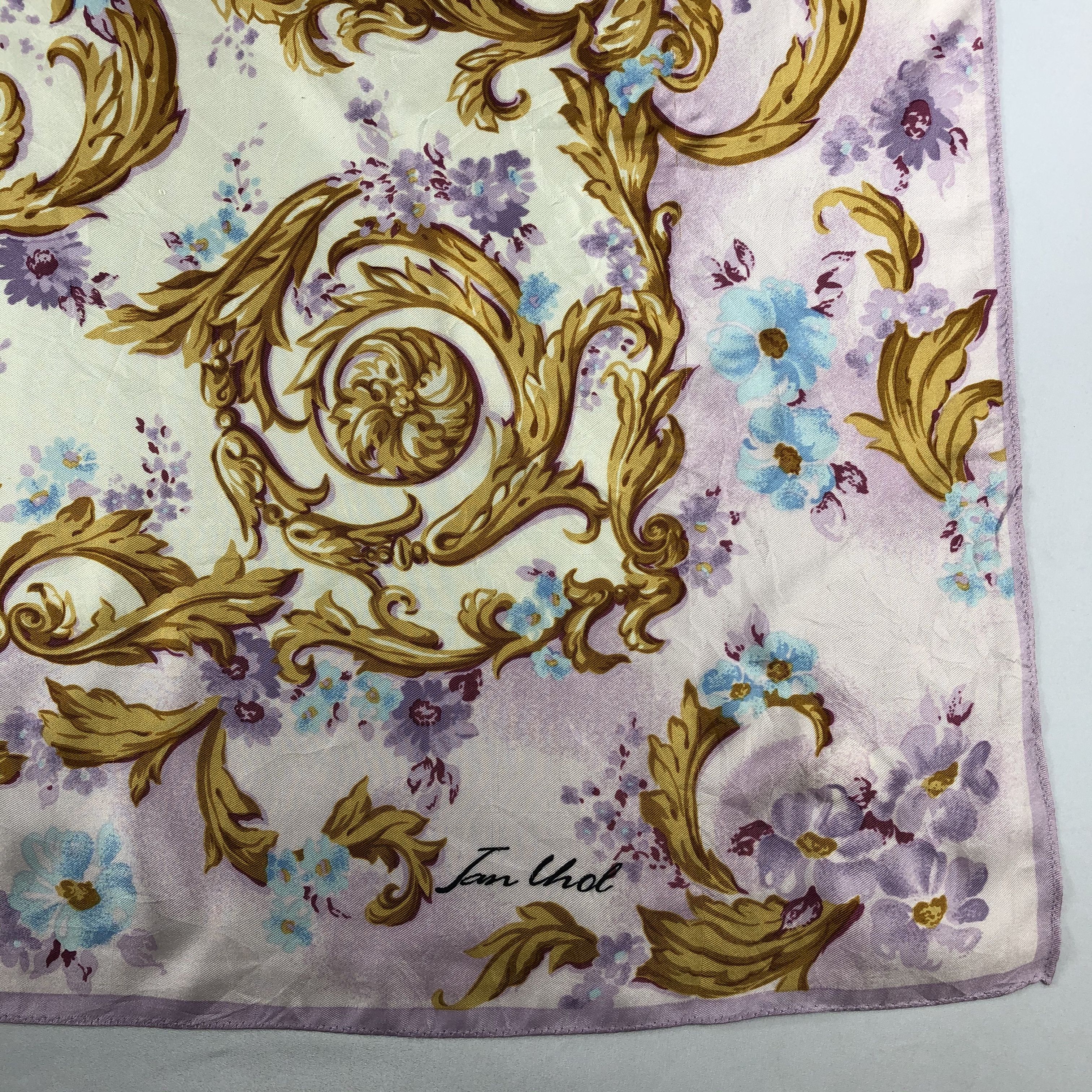 Vintage Vintage Silk Scarf Size ONE SIZE - 4 Thumbnail