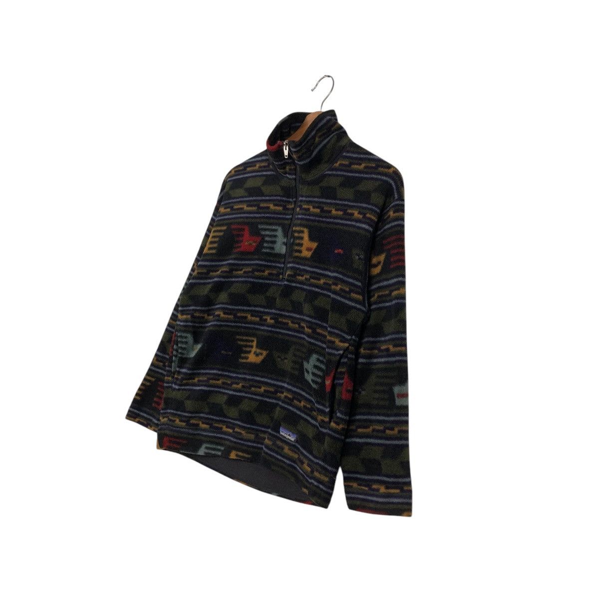 Patagonia VINTAGE PATAGONIA SYNCHILLA P’OP BLUE FALL 1995 HALF ZIPPER Size US XS / EU 42 / 0 - 4 Thumbnail