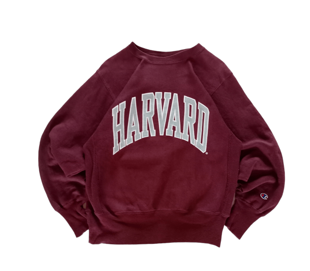 Raised by Champions Champion reverse weave harvard 90s | Grailed