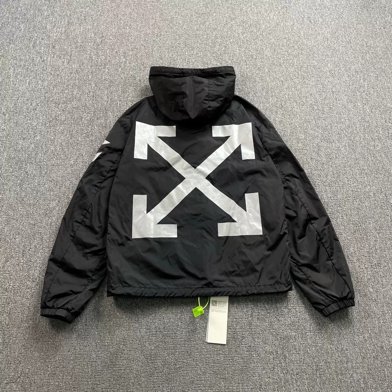 Moncler Moncler x Off-White 3M Reflective Arrow Jacket Size US S / EU 44-46 / 1 - 3 Thumbnail