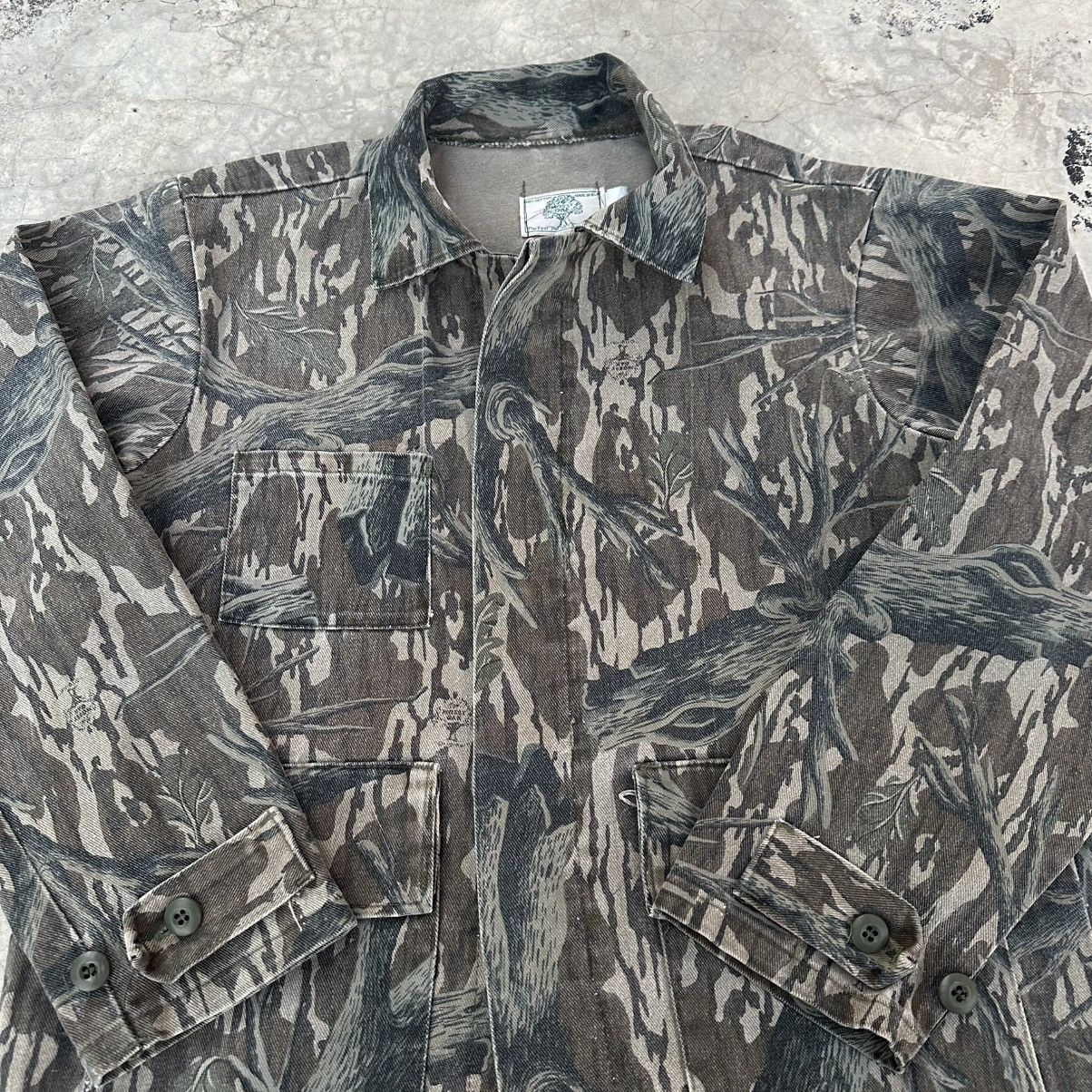 Realtree × Vintage Crazy Vintage 90s Realtree Camo Shirt Size US S / EU 44-46 / 1 - 6 Thumbnail
