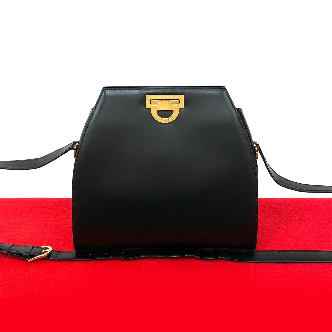 Celine Celine Leather Shoulder Bag Leather Shoulder Bag 26339 DUTY FREE for USA