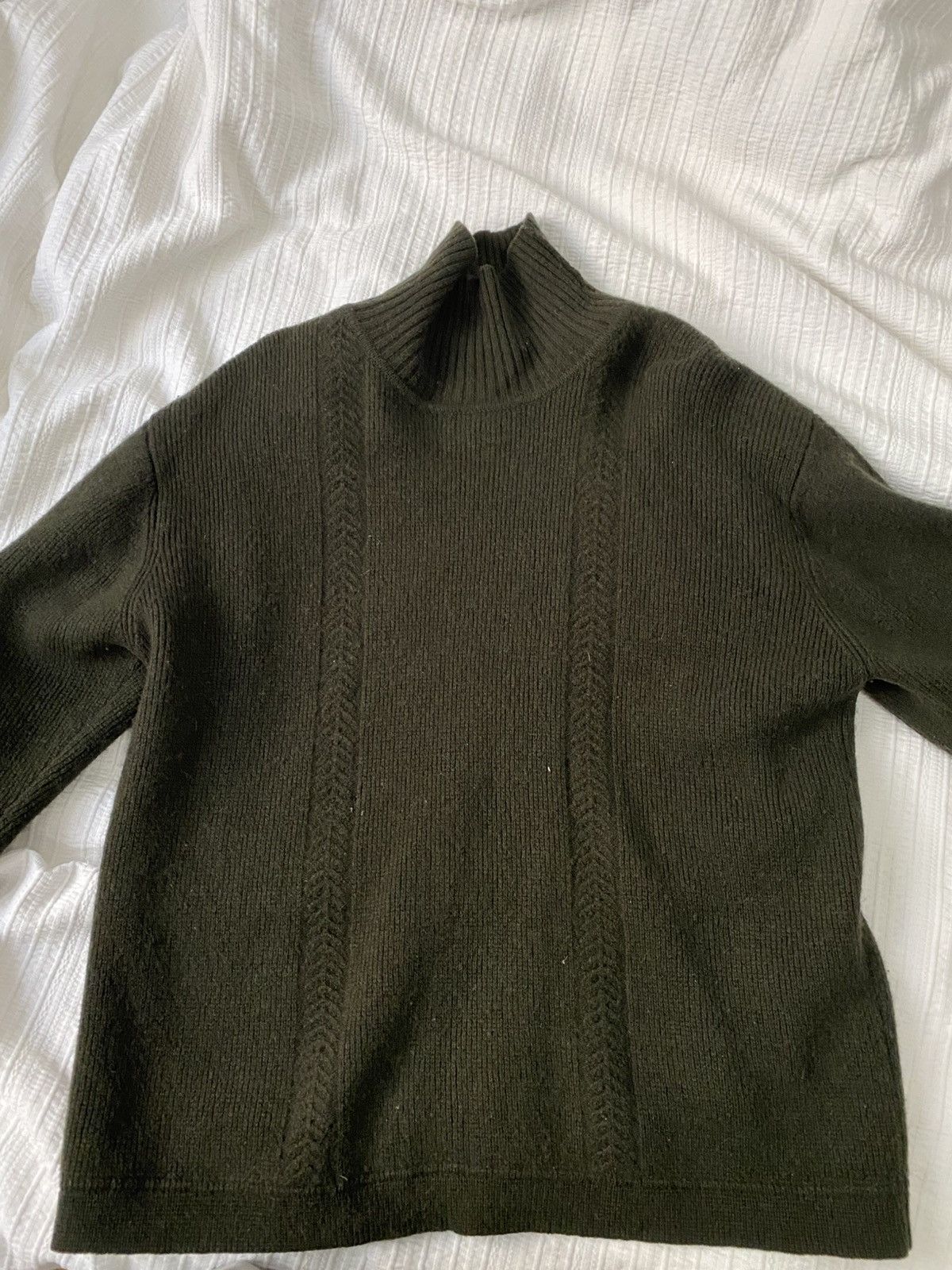 Vintage Vintage forest green wool turtle neck Size US XL / EU 56 / 4 - 1 Thumbnail