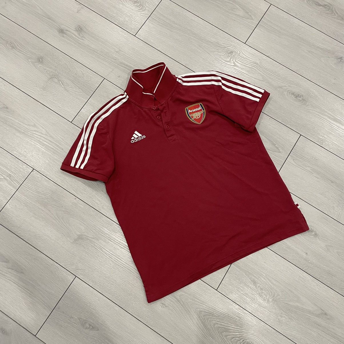 Adidas Adidas Arsenal Polo shirt tee jersey trainer Size US L / EU 52-54 / 3 - 1 Thumbnail