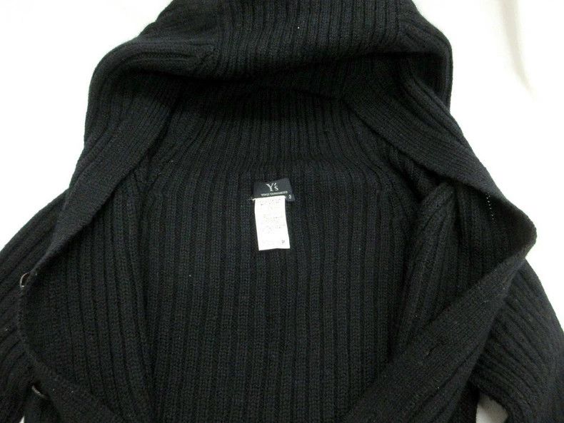 Yohji Yamamoto Yohji Yamamoto size 3 Textured knit cardigan shirt 2503-Ne Size S / US 4 / IT 40 - 6 Thumbnail