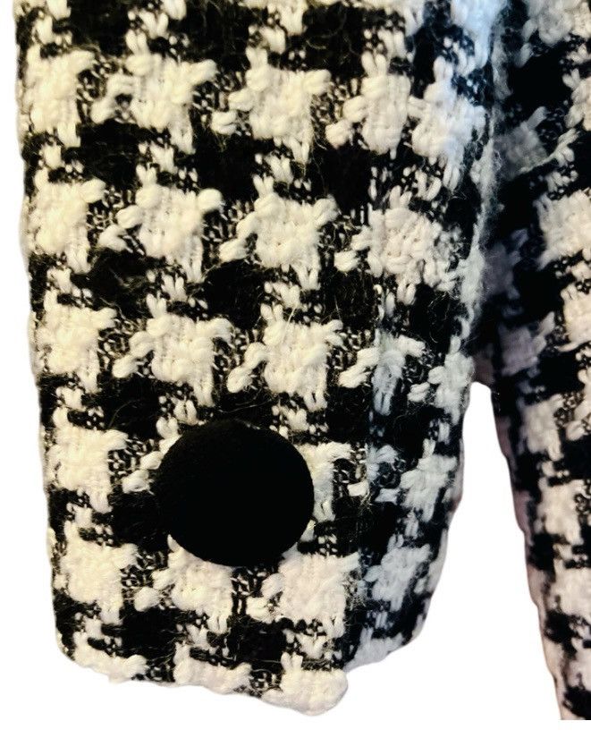 Albert Nipon VTG Albert Nipon Houndstooth Checkered Blazer Jacket Size 10 Size L / US 10 / IT 46 - 3 Thumbnail