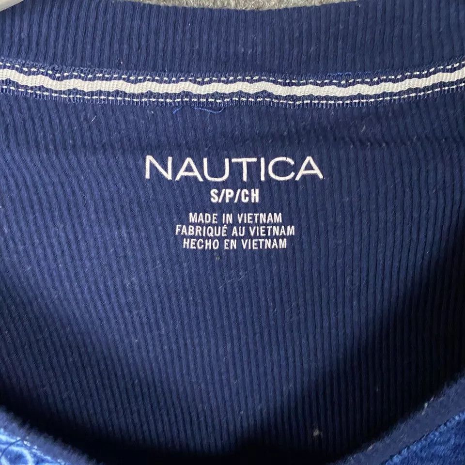 Nautica Nautica Sleep Shirt Women's Small Fleece Snowflakes S Size S / US 4 / IT 40 - 3 Thumbnail