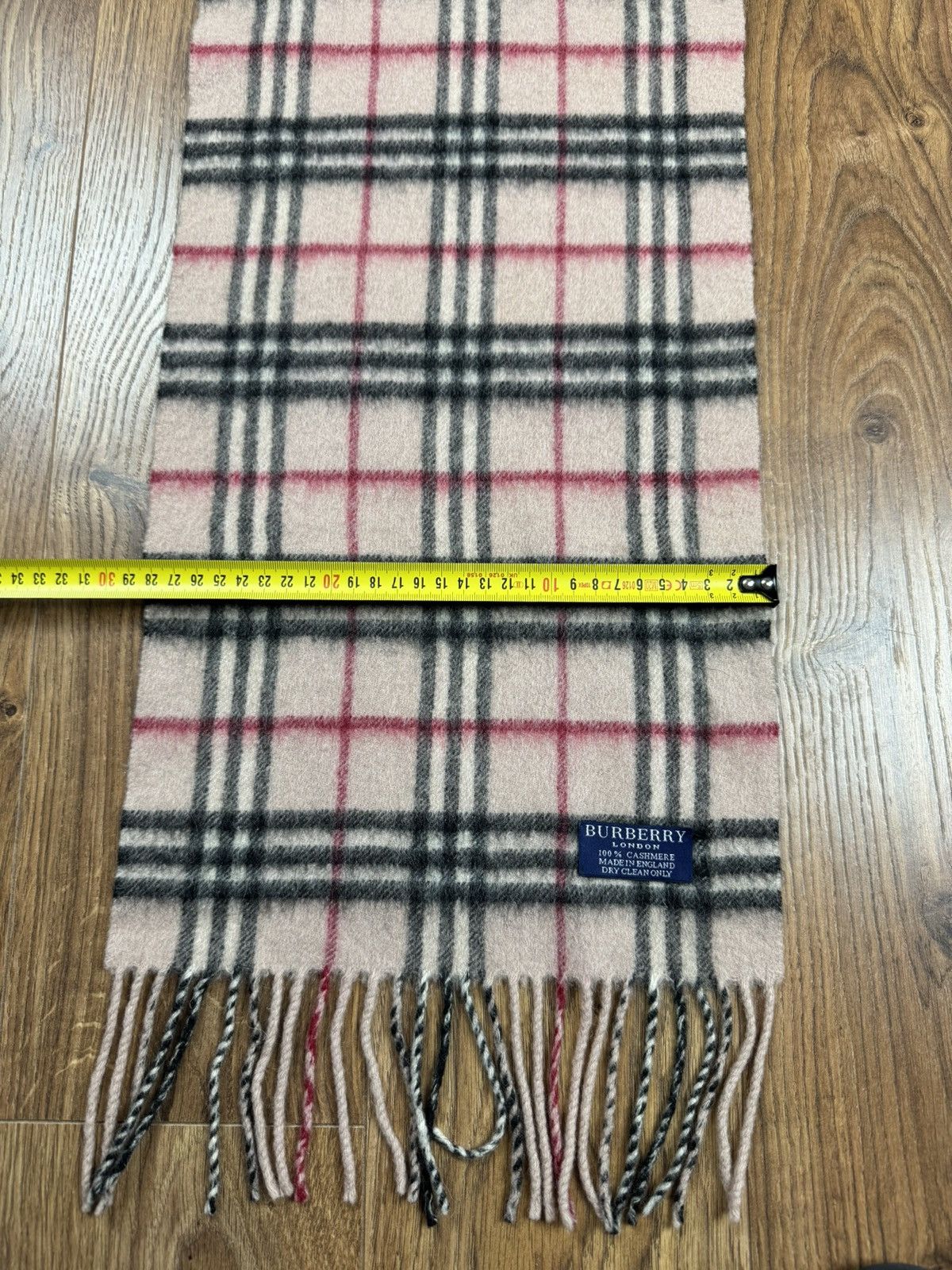 Burberry Vintage cashmere scarf Burberry’s 90s original luxury item Size ONE SIZE - 3 Thumbnail