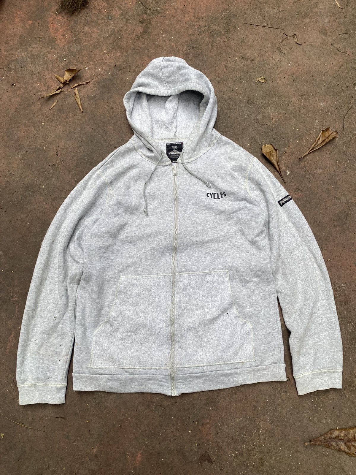 Neighborhood Neighborhood grey hoodie cycles/filthy few Size US M / EU 48-50 / 2 - 1 Thumbnail