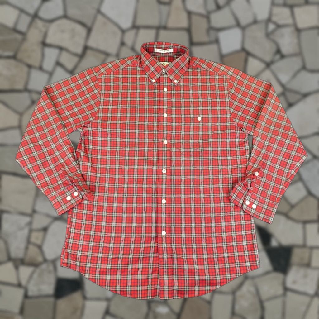 Orvis VINTAGE Orvis Shirt Mens M Red Plaid Button-Up Outdoor Casual Workwear 90s? Size US M / EU 48-50 / 2 - 1 Thumbnail