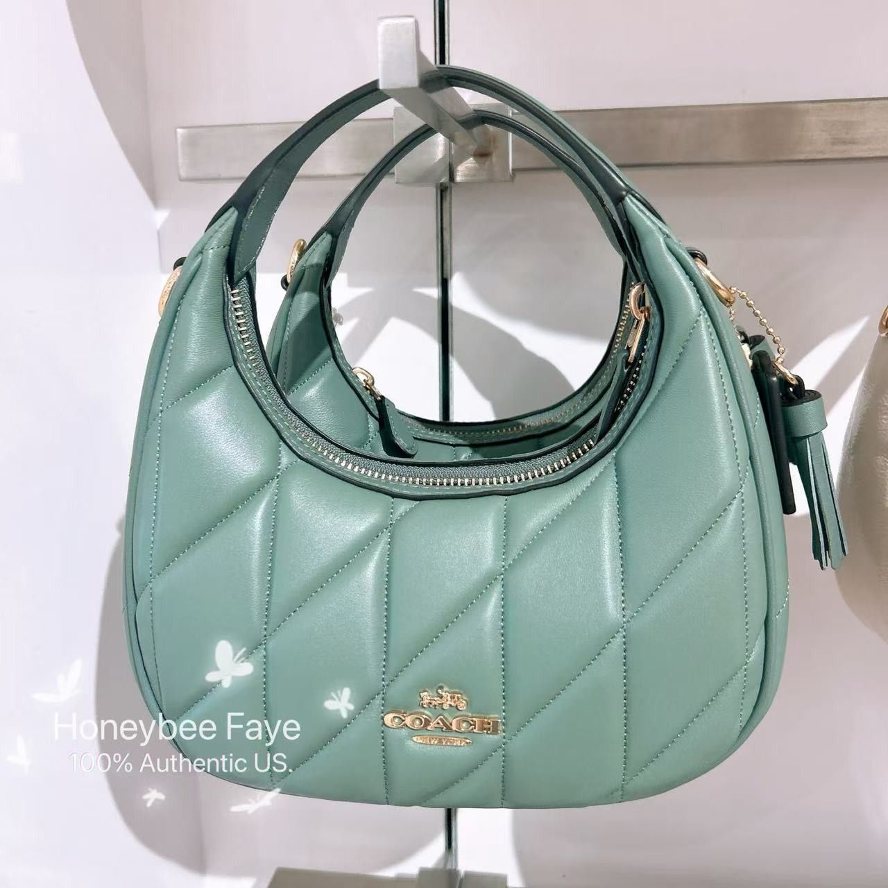 Coach Carmen Mini Crossbody Bag With Quilting CY710 Size ONE SIZE - 3 Thumbnail