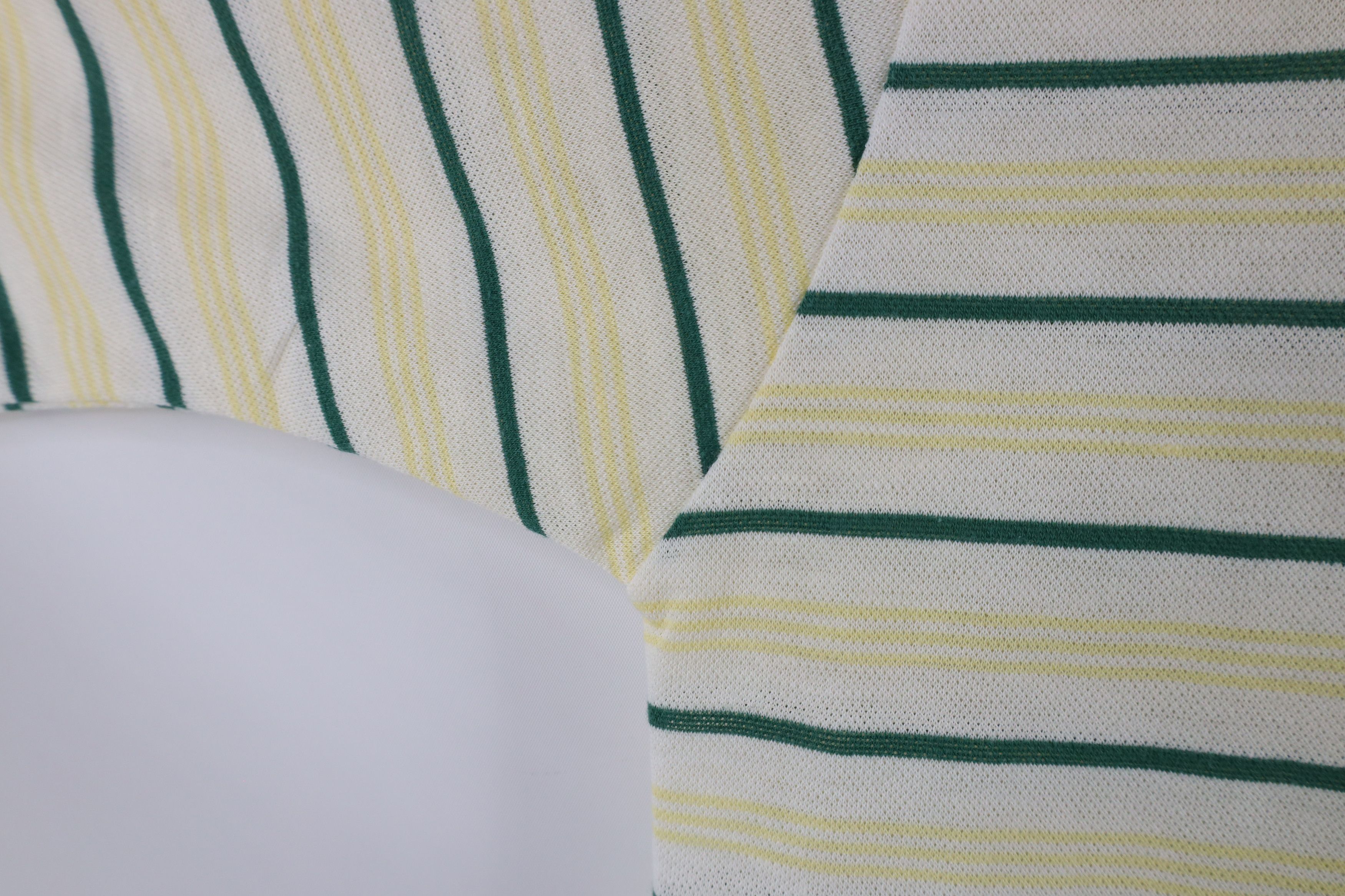 Vintage Vintage 70s Streetwear Striped Knit Collared Polo Shirt USA Size US M / EU 48-50 / 2 - 6 Thumbnail