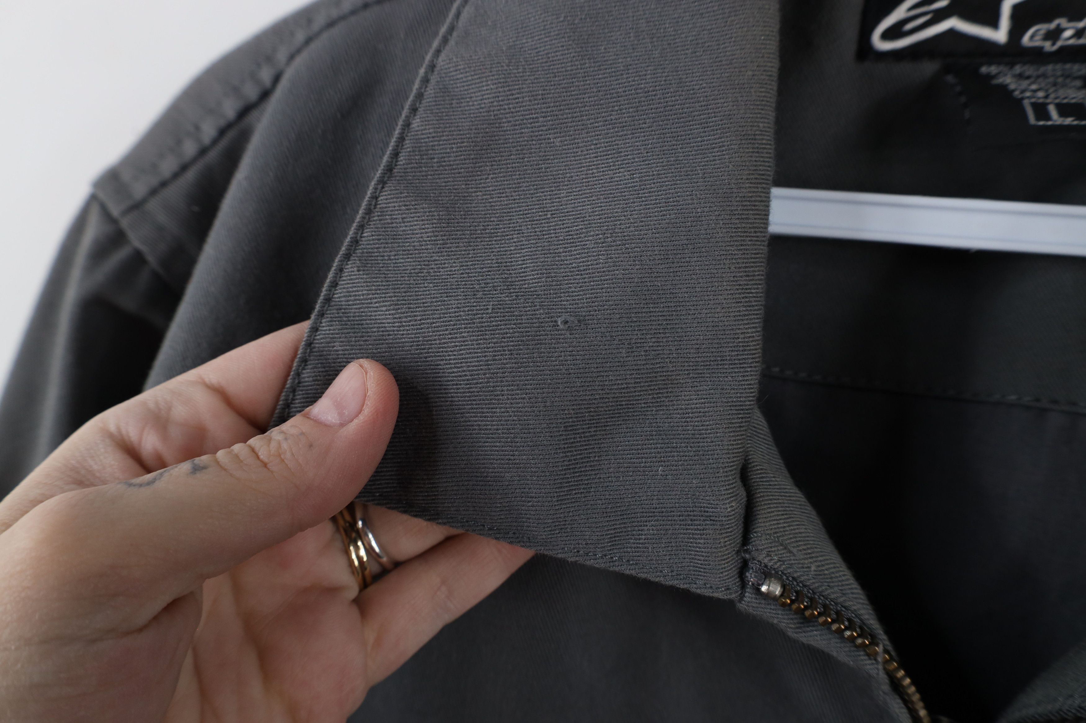 Alpinestars Vintage Alpinestars Racing Full Zip Mechanic Work Jacket Size US L / EU 52-54 / 3 - 9 Thumbnail