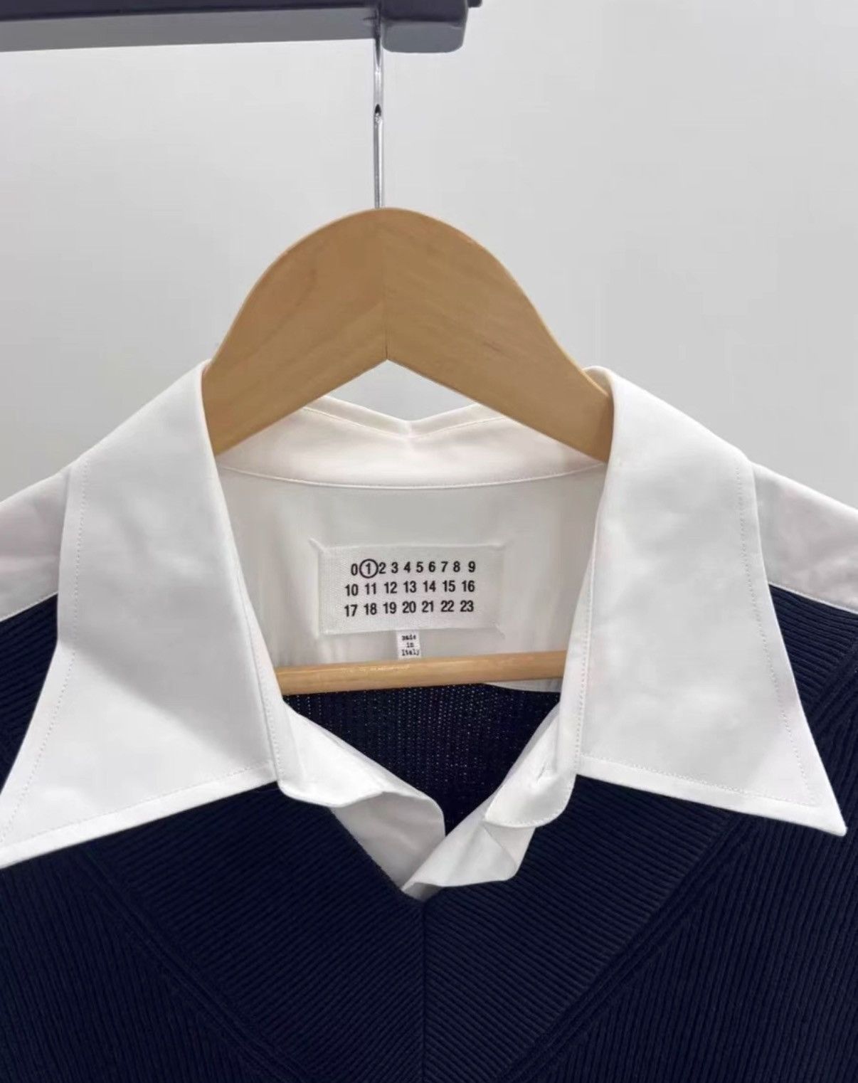 Maison Margiela Maison Margiela Layered-Look Oversized Long Shirt Size US XS / EU 42 / 0 - 3 Thumbnail