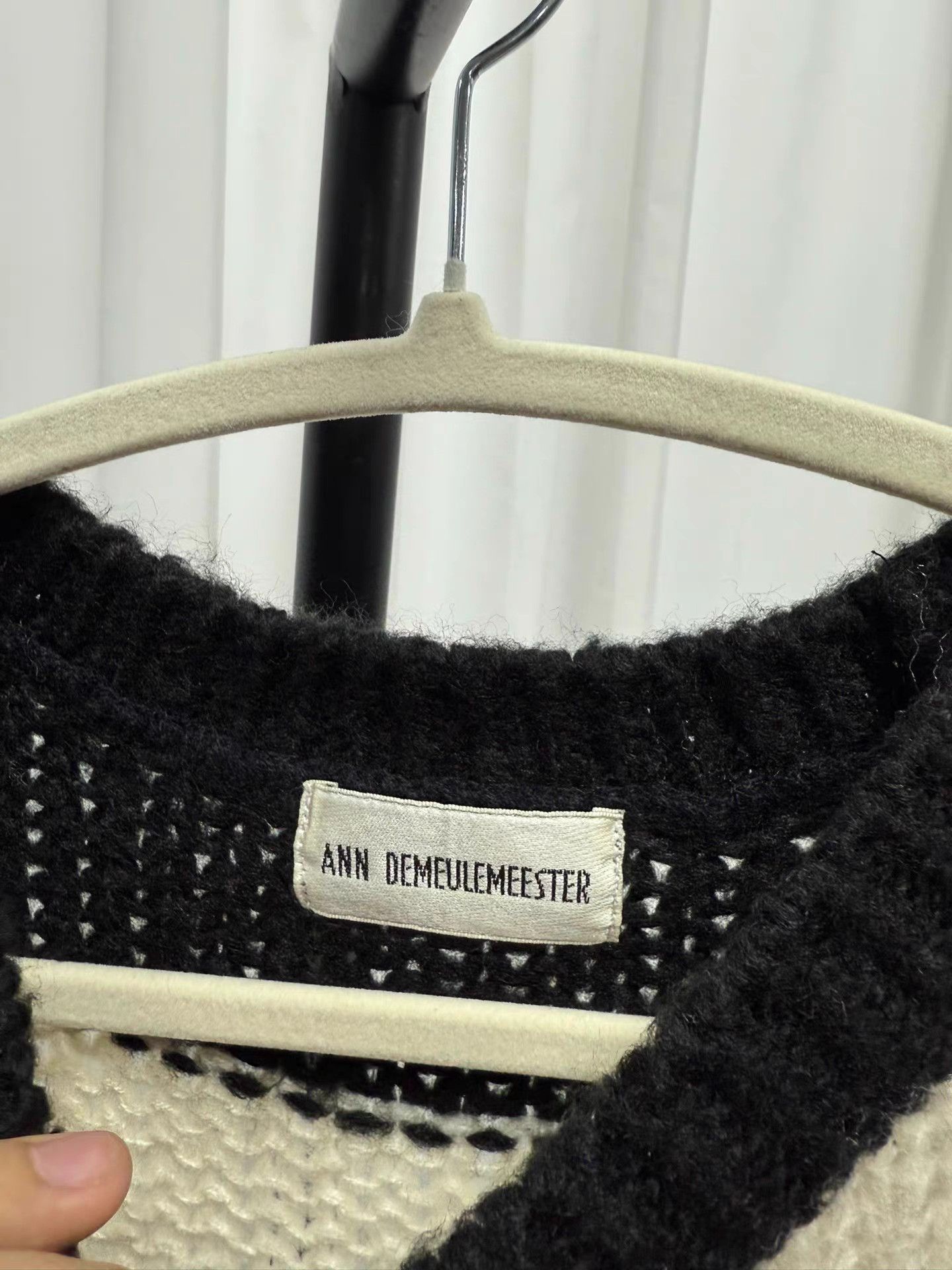 Ann Demeulemeester Ann demeulemeester Distressed Striped Sweater K20 Size US XXS / EU 40 - 3 Thumbnail
