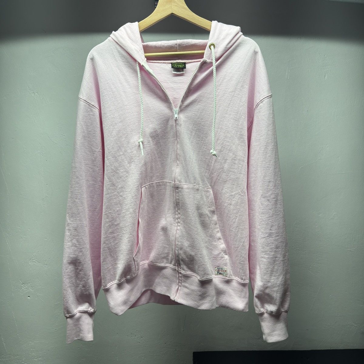 Camber Camber USA Highsnobiety 8oz Zip Up Hoodie Pink Size US L / EU 52-54 / 3 - 1 Thumbnail